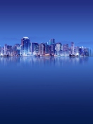 Blue City HD wallpaper 132x176