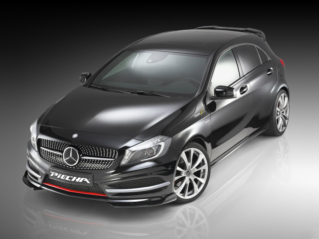 Screenshot №1 pro téma Mercedes A250 Piecha Tuning Front View 640x480