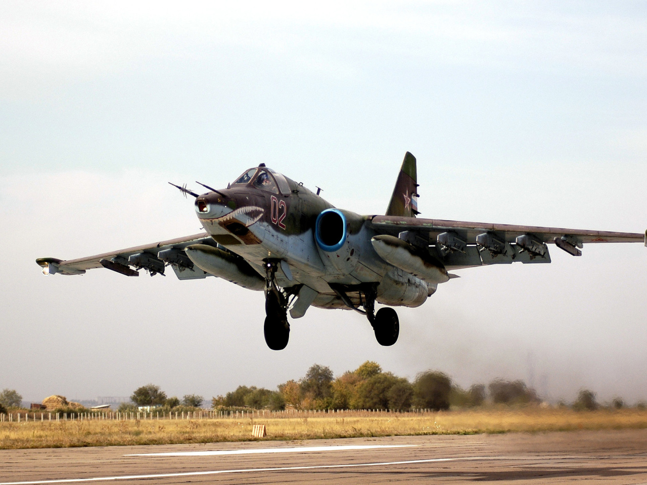 Screenshot №1 pro téma Sukhoi Su 25 Frogfoot Ground Attack Aircraft 1280x960