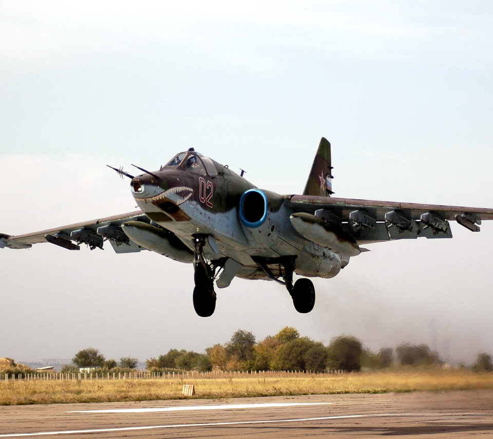 Screenshot №1 pro téma Sukhoi Su 25 Frogfoot Ground Attack Aircraft 960x854