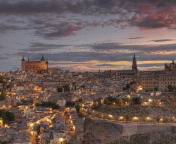 Das Toledo, Spain Wallpaper 176x144