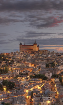 Fondo de pantalla Toledo, Spain 240x400