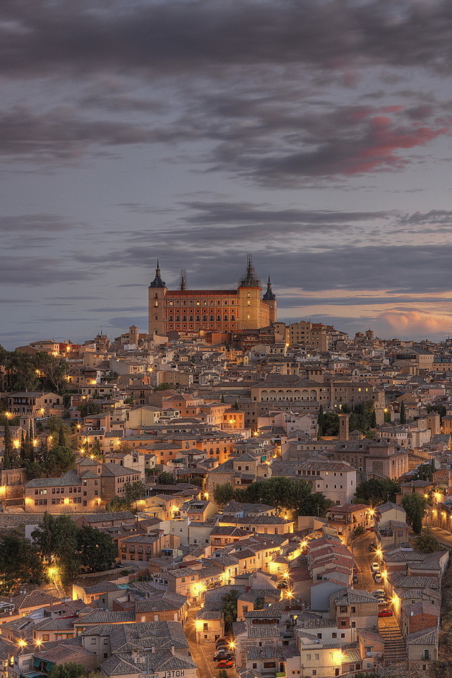 Обои Toledo, Spain 640x960