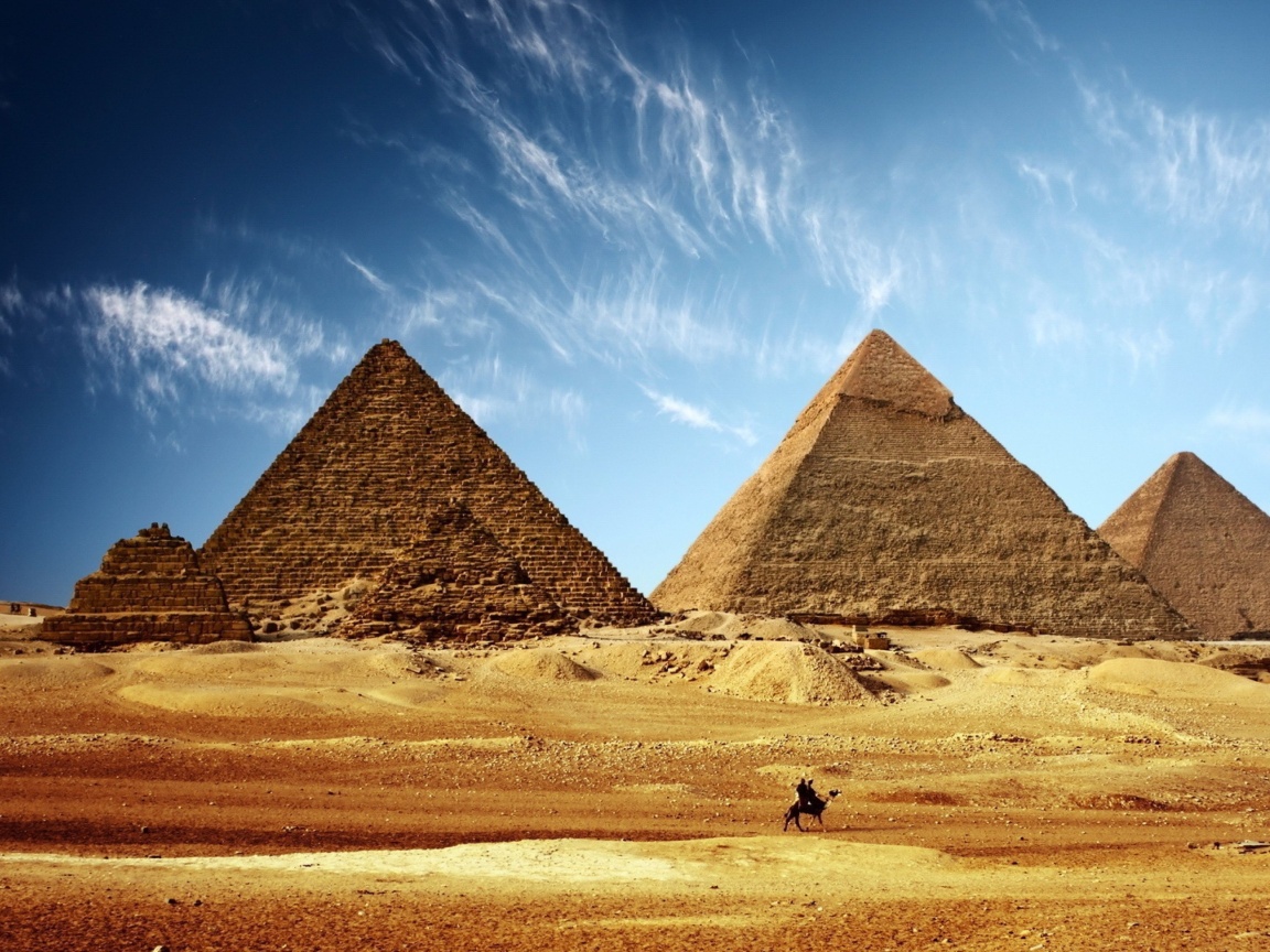Обои Great Pyramid of Giza 1152x864