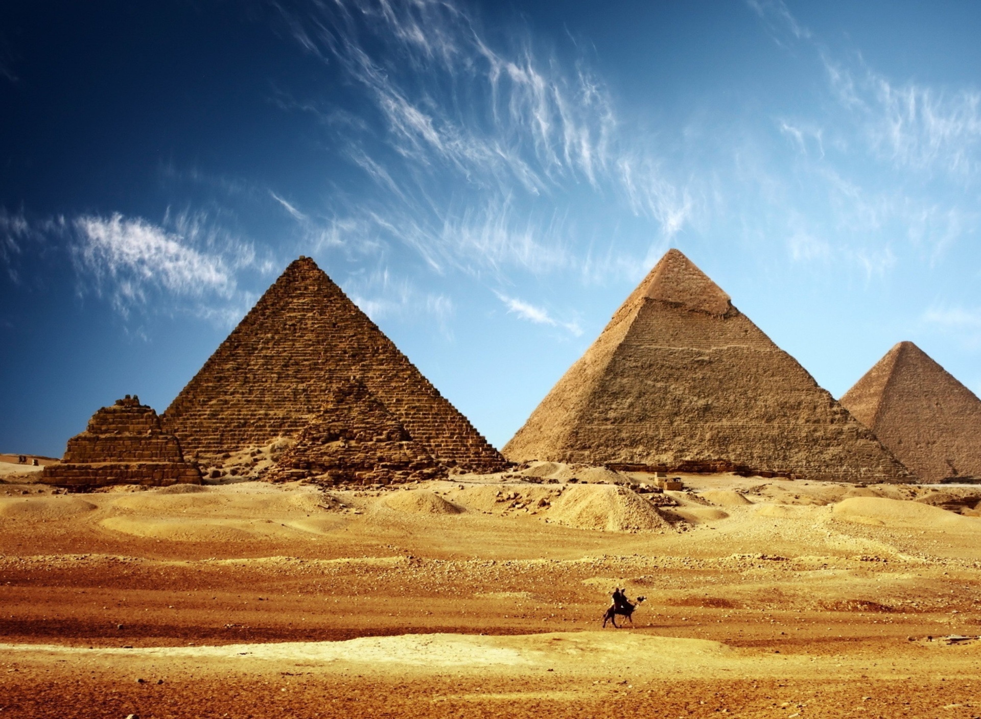 Das Great Pyramid of Giza Wallpaper 1920x1408