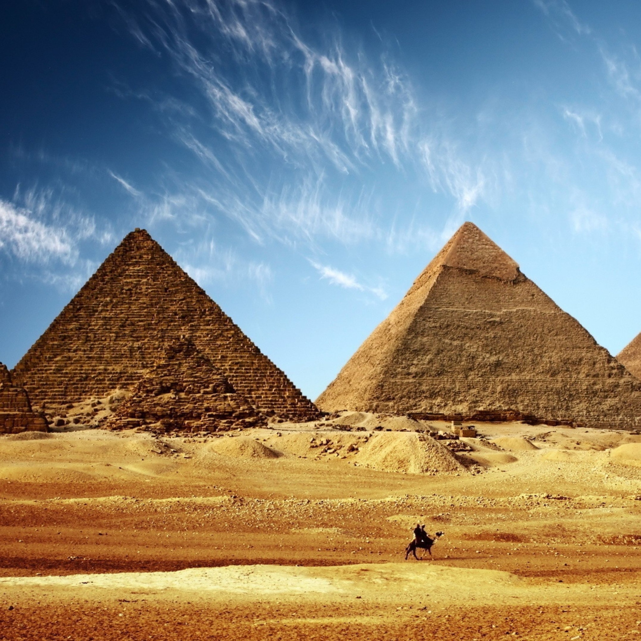Das Great Pyramid of Giza Wallpaper 2048x2048
