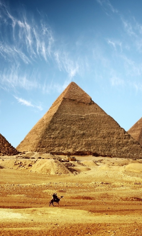 Great Pyramid of Giza wallpaper 480x800