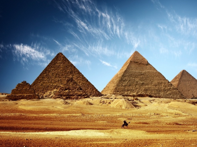 Das Great Pyramid of Giza Wallpaper 640x480