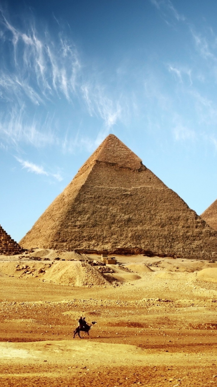 Fondo de pantalla Great Pyramid of Giza 750x1334