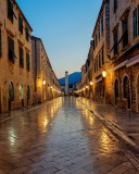 Screenshot №1 pro téma Stradun street in Dubrovnik, Croatia 128x160