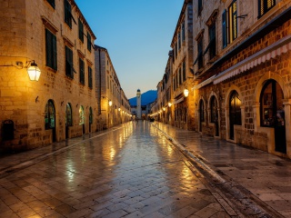 Обои Stradun street in Dubrovnik, Croatia 320x240