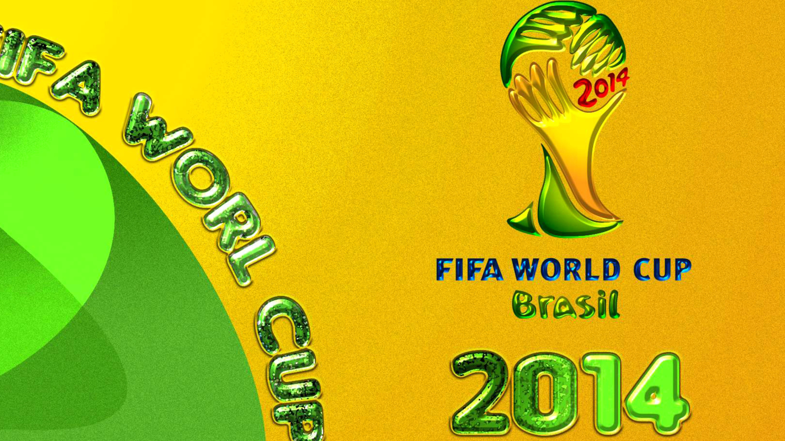 Fondo de pantalla Fifa World Cup 2014 1600x900