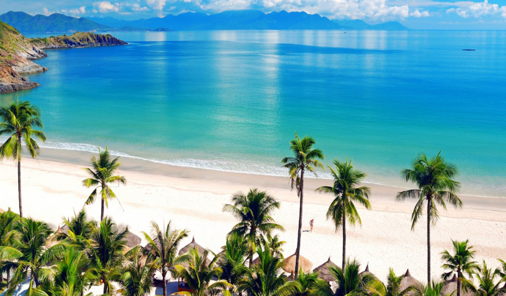 Fiji Tropical Beach screenshot #1 1024x600