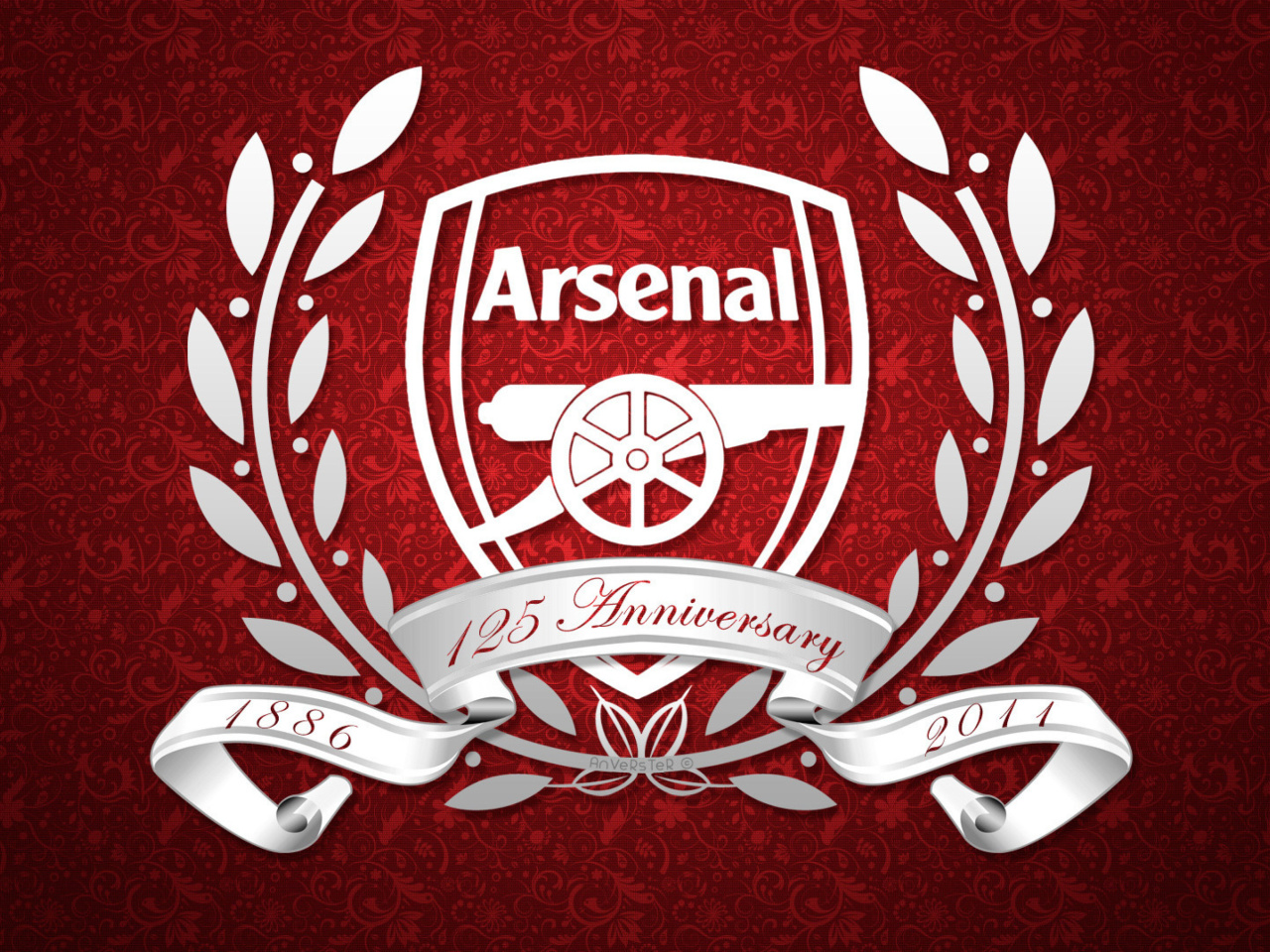Das Arsenal FC Emblem Wallpaper 1280x960