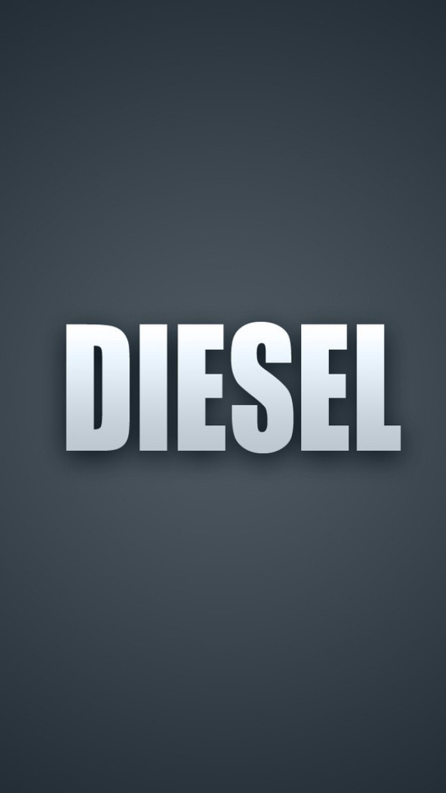 Обои Diesel Logo 640x1136