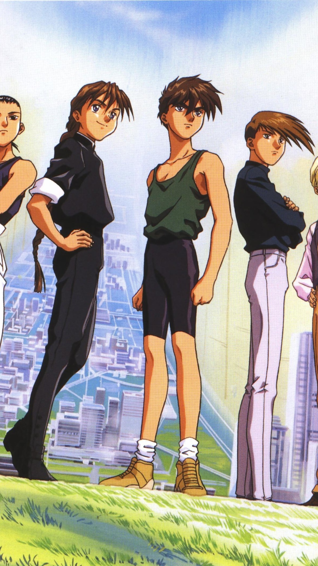 Das Quatre Gundam Pilots Wallpaper 1080x1920