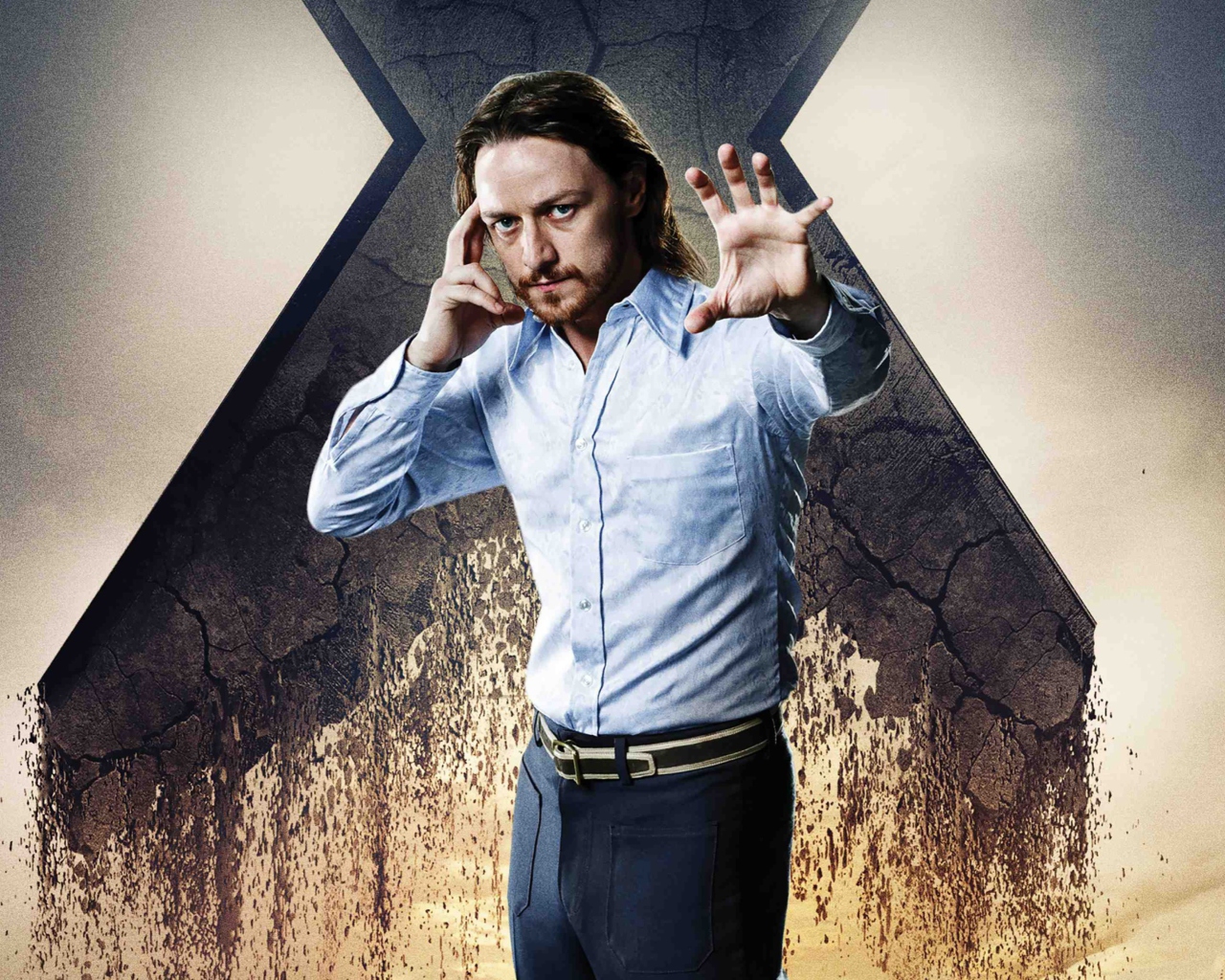 James McAvoy As Charles Xavier wallpaper 1280x1024