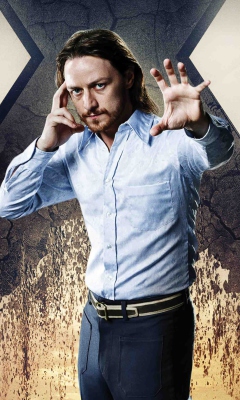 James McAvoy As Charles Xavier wallpaper 240x400
