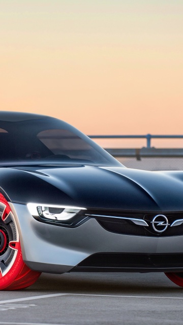 Обои Opel GT Concept 360x640