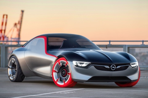 Обои Opel GT Concept 480x320