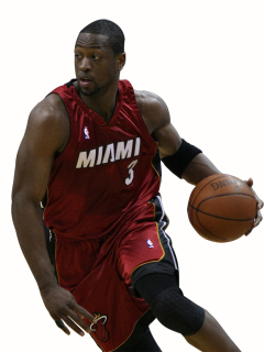 Das Dwyane Wade Wallpaper 240x320