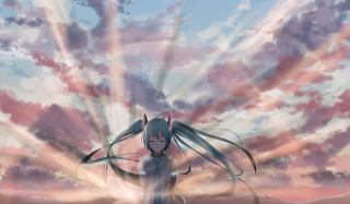 Vocaloid, Hatsune Miku - Obrázkek zdarma pro Widescreen Desktop PC 1440x900