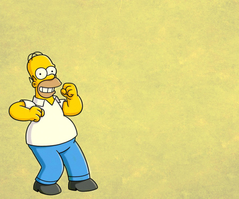 Обои Homer Simpson GIF 480x400