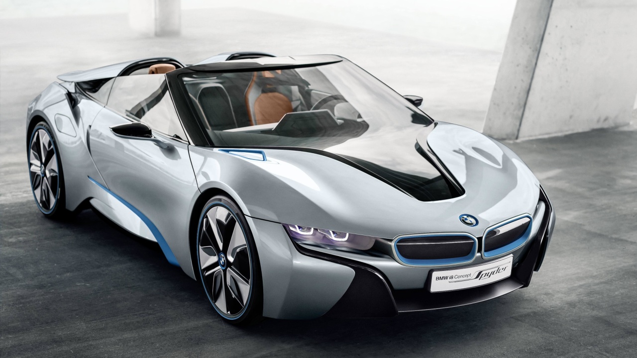 BMW i8 Hybrid Coupe wallpaper 1280x720