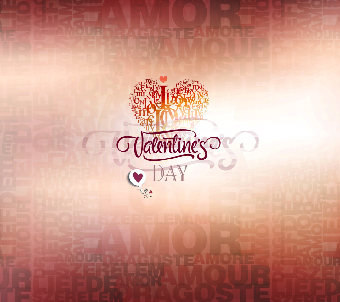 February 14 Valentines Day wallpaper 1080x960