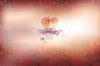 February 14 Valentines Day - Obrázkek zdarma pro Widescreen Desktop PC 1280x800