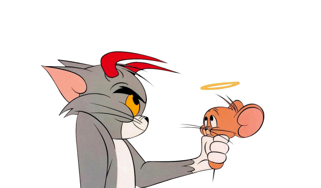 Das Tom and Jerry Wallpaper 1024x600