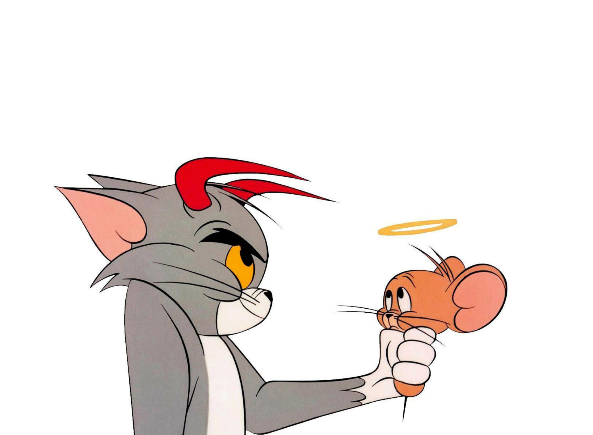 Обои Tom and Jerry 1920x1408