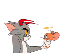 Fondo de pantalla Tom and Jerry 220x176