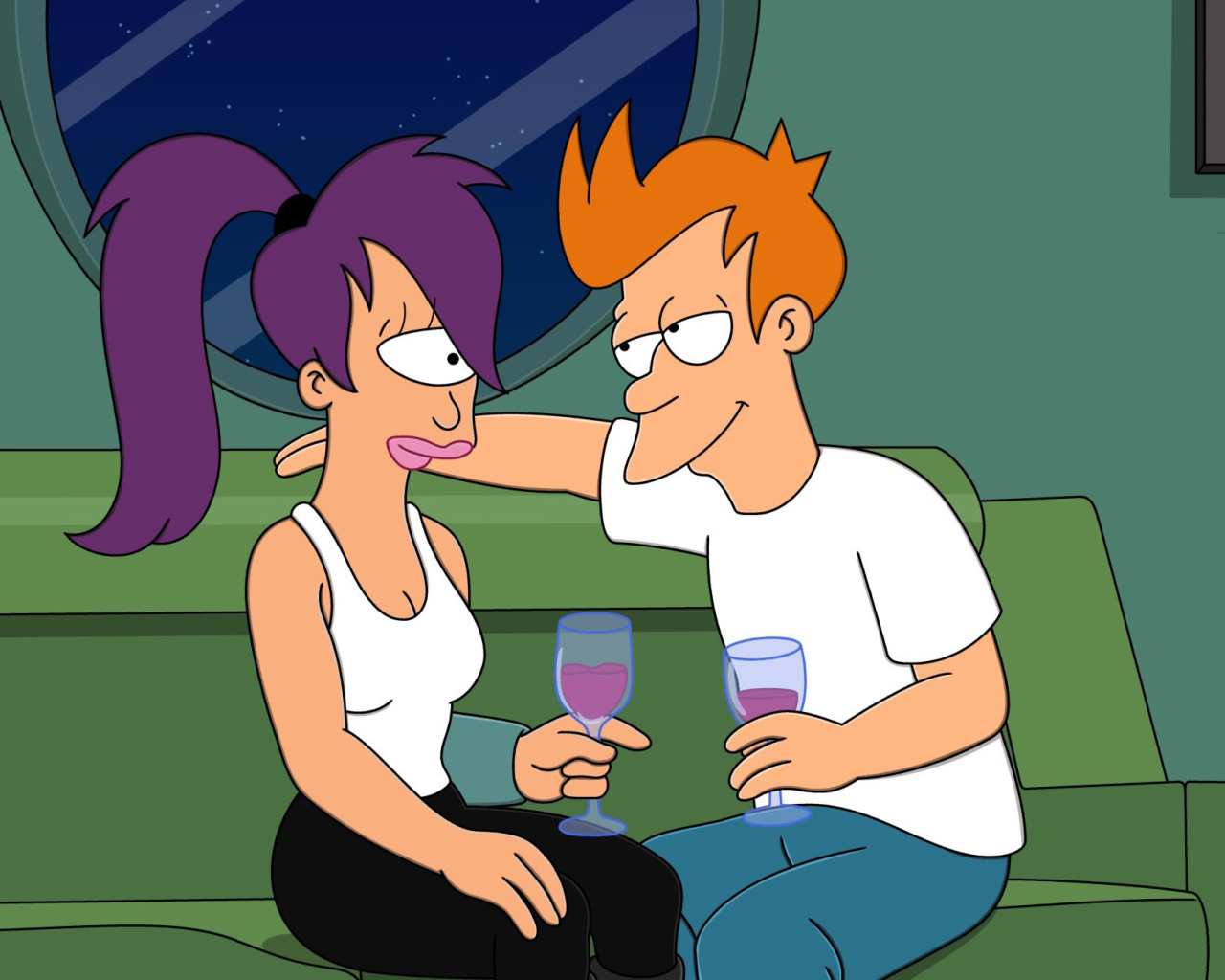 Sfondi Futurama Comics 1280x1024