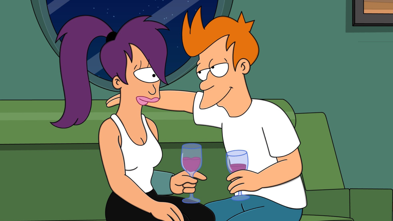 Das Futurama Comics Wallpaper 1366x768