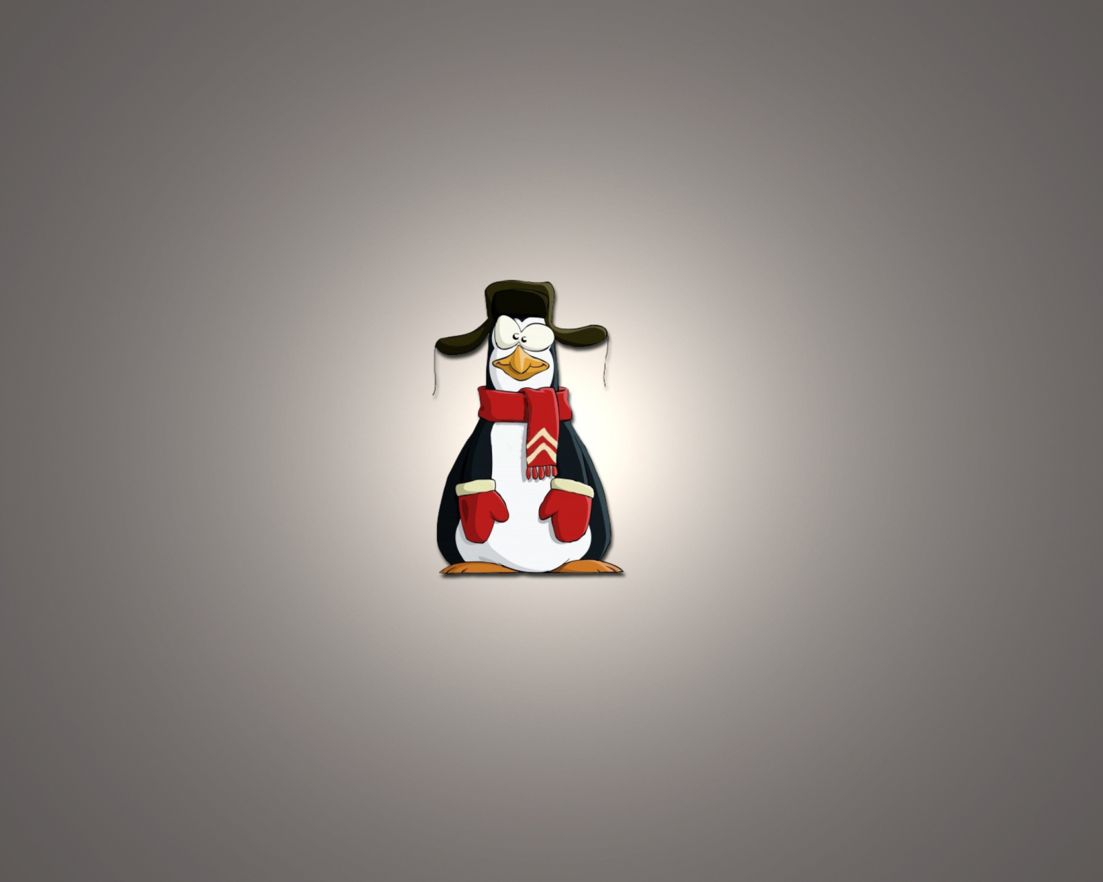 Screenshot №1 pro téma Funny Penguin Illustration 1600x1280