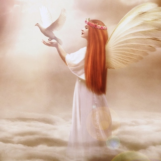 Kostenloses Angel From Dream Wallpaper für iPad mini