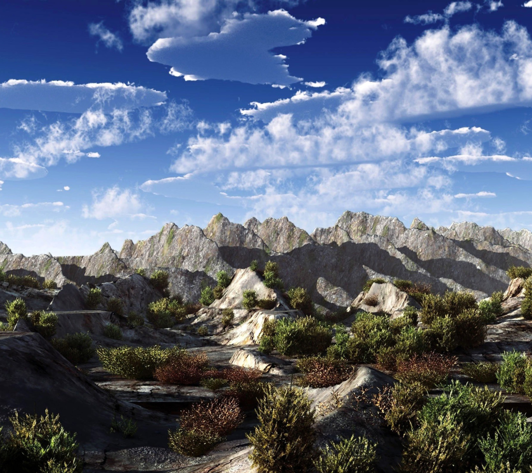 Das Majestic Landscape Wallpaper 1080x960