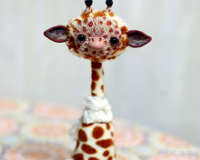 Fondo de pantalla Giraffe 220x176