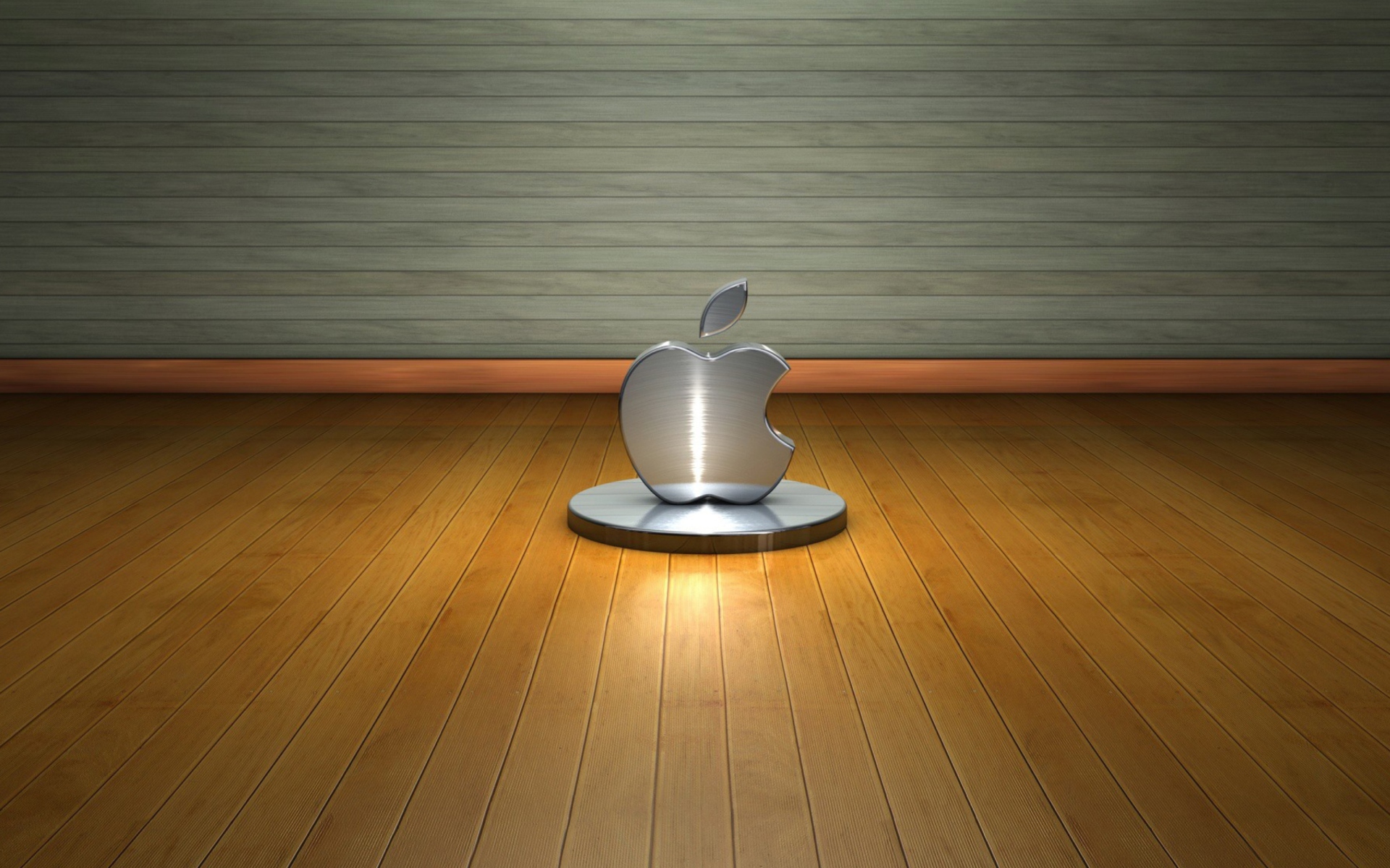 Screenshot №1 pro téma Metallic Apple Logo 1920x1200