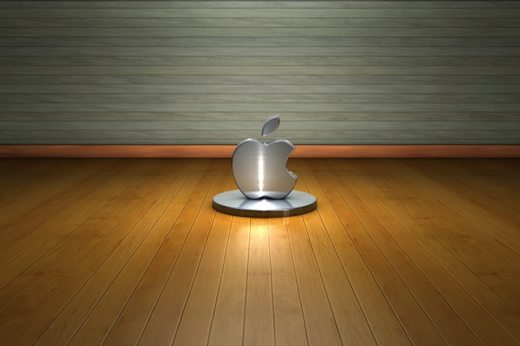 Screenshot №1 pro téma Metallic Apple Logo