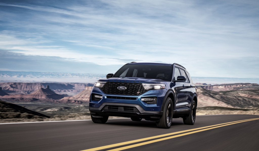 2020 Ford Explorer ST wallpaper 1024x600