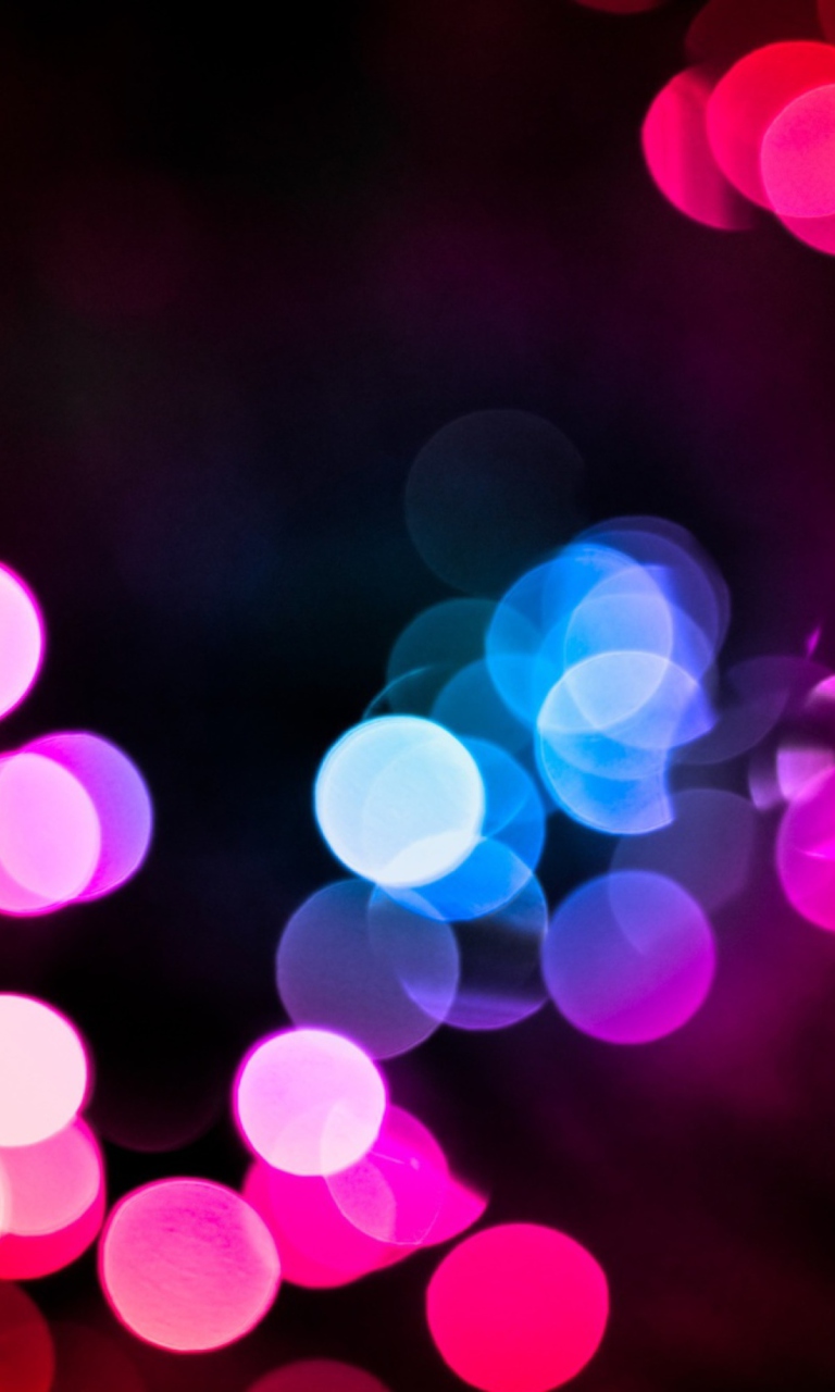 Colored Light Dots screenshot #1 768x1280