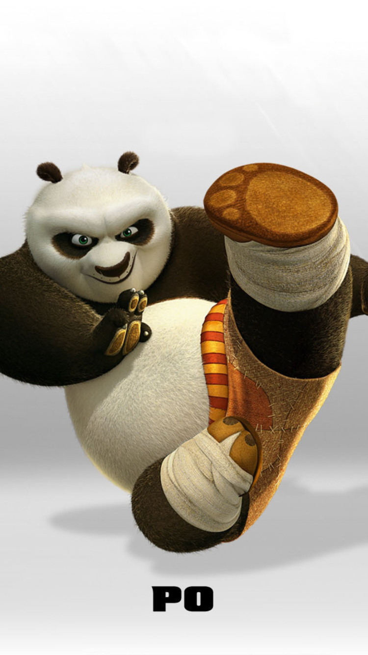 Обои Kung Fu Panda 750x1334