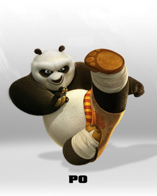 Kostenloses Kung Fu Panda Wallpaper für iPhone 4