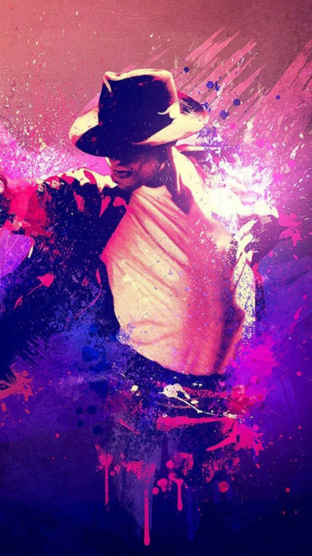 Обои Michael Jackson Art 1080x1920
