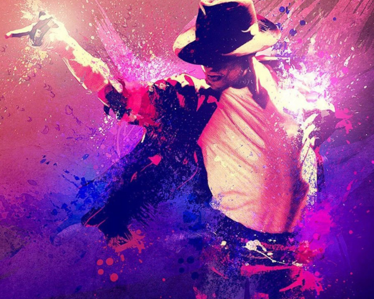 Das Michael Jackson Art Wallpaper 1280x1024