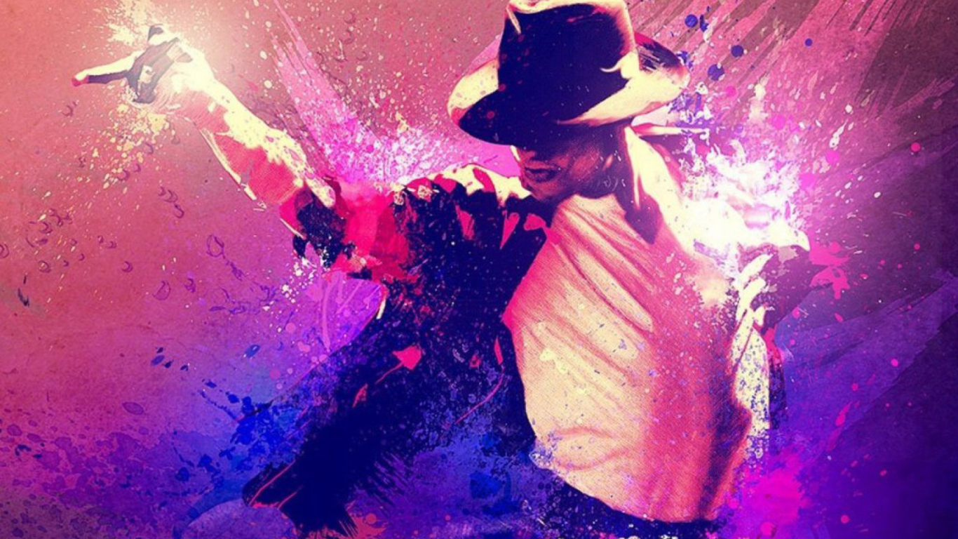 Обои Michael Jackson Art 1366x768