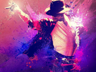 Das Michael Jackson Art Wallpaper 320x240