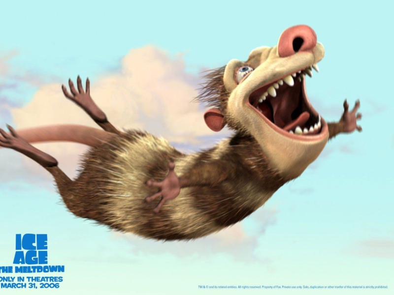 Screenshot №1 pro téma Ice Age: The Meltdown 800x600